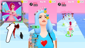 Streamer Run: Emoji challenge Gameplay Walkthrough #1 (Android, IOS)