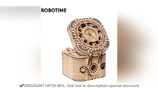 REVIEW Robotime 123pcs Creative DIY 3D Treasure Box Wooden Puzzle Game Assembly Toy Gift for Childre screenshot 5