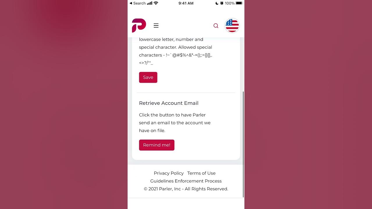 how-to-retrieve-email-address-in-parler-app-youtube