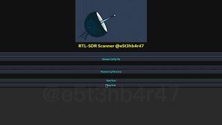 DEMO : RTL-SDR Scanner Project #t3s1a0x