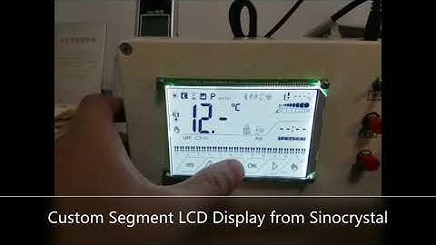 Segment LCD Display from Sinocrystal