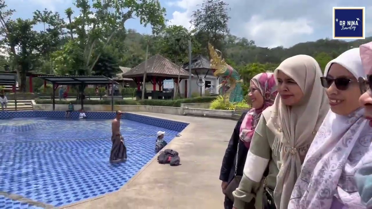 Travelog 122: Betong Thailand Part 3 | Betong border, Piyamit tunnel, hot spring, lunch @Hantana |HD