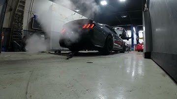 2017 Mustang Shelby GT350 JLT intake on dyno