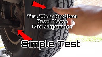 How to Check if a Lower Ball Joint is Bad /Suspension Noises & Tire wear / On a Chevrolet Silverado