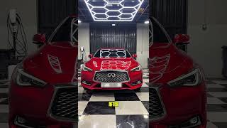 FULL BODY POLISHING – INFINITI Q60 CAR HUB ABU DHABIDeep gloss restored with professional polishing