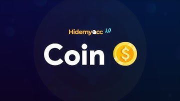 Hidemyacc 3.0 | Hidemyacc Coin - Simple and fast payment