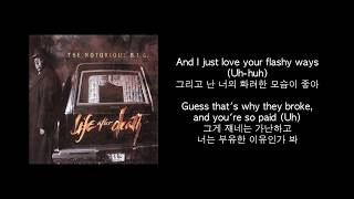 Video thumbnail of "The Notorious B.I.G. - Hypnotize 가사 해석 번역"