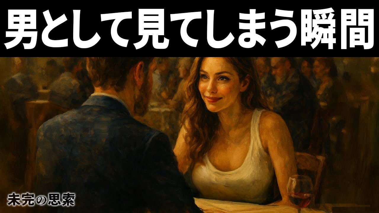 女はこの瞬間、異性として意識せずにいられない