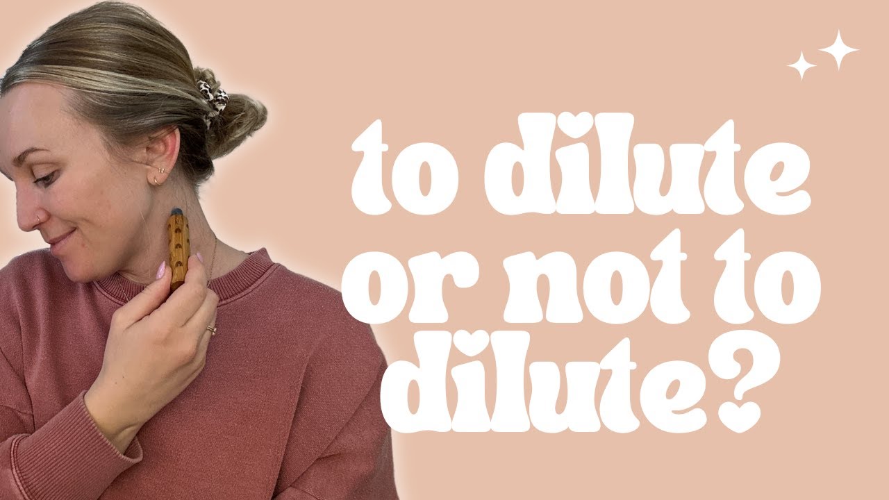 how to properly dilute essential oils | Torey Noora - YouTube