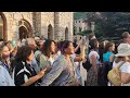 Miracle of spinning sun after public apparition with visionary marija medjugorje