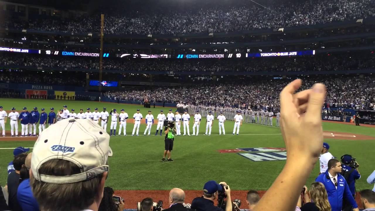 2015 Blue Jays Postseason Starting Lineup YouTube