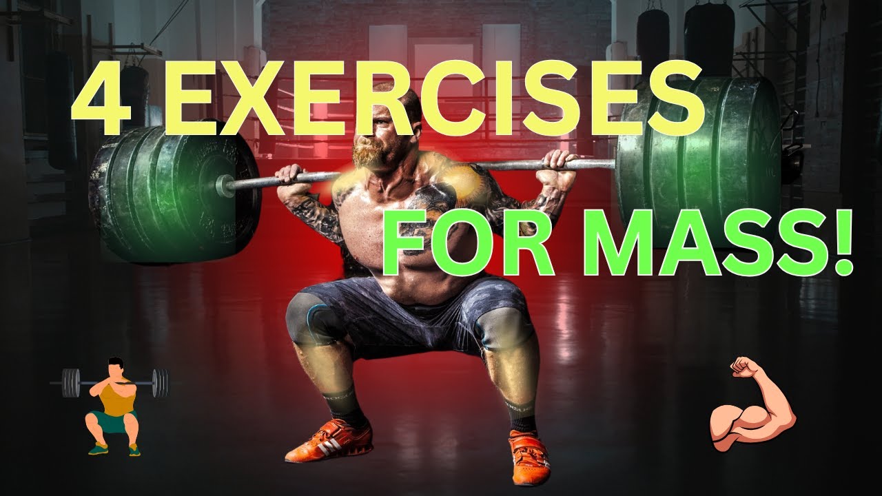 The Only 4 Exercises You Need for MASS! - YouTube