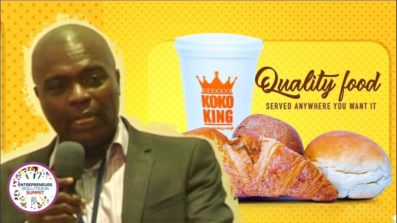 Still from How "Koko King" in Ghana was set up - The Chief Executive Manager Shares How It All Started.