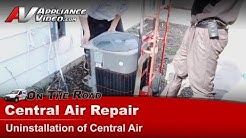Central Air Conditioner Repair - How to Replace and repair  a Central Air Unit 