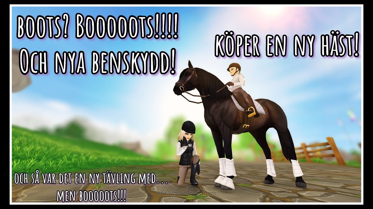 BOOTS!!!! Äntligen är de här! Köper en ny häst och vi testar den nya ...