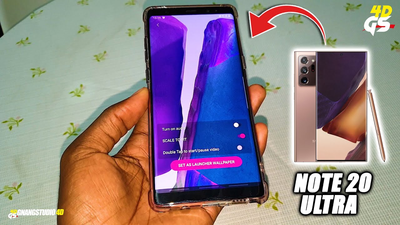 Samsung Galaxy Note 20 Ultra Wallpaper on Note 8: SETUP - YouTube