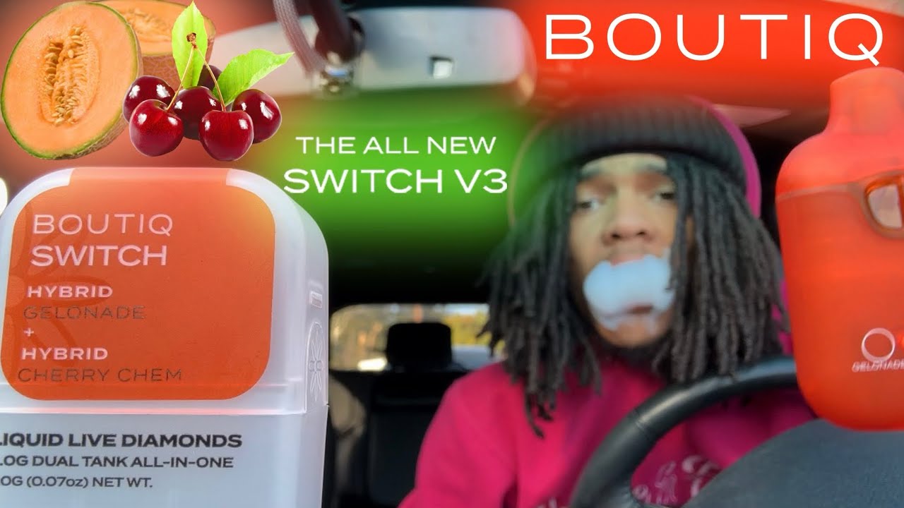 BOUTIQ SWITCH V3 2G (REVIEW) - Cherry Chem 🍒 / Gelonade 🍈