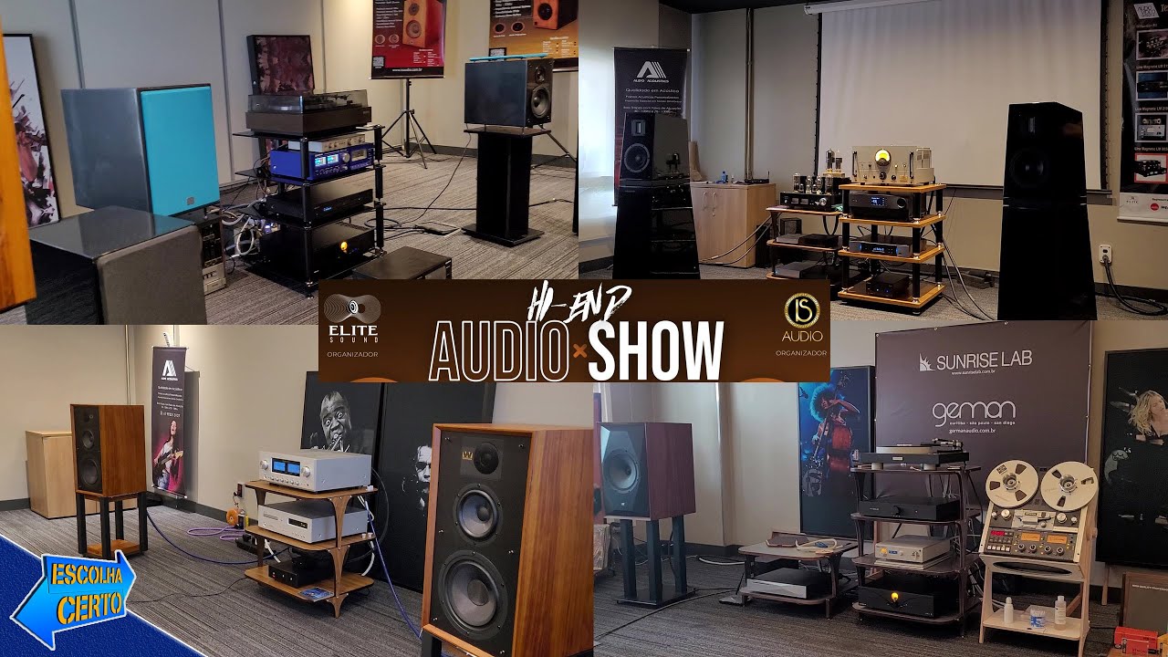 ALTA FIDELIDADE COM PRODUTOS NACIONAIS HI-END AUDIO SHOW 2023