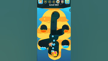 Dig the way save the Fish game