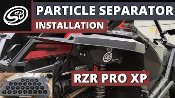 RZR PRO XP - S&B Particle Separator Install