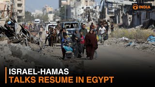 Israel-Hamas Talks Resume in Egypt &amp; more news | DD India Live