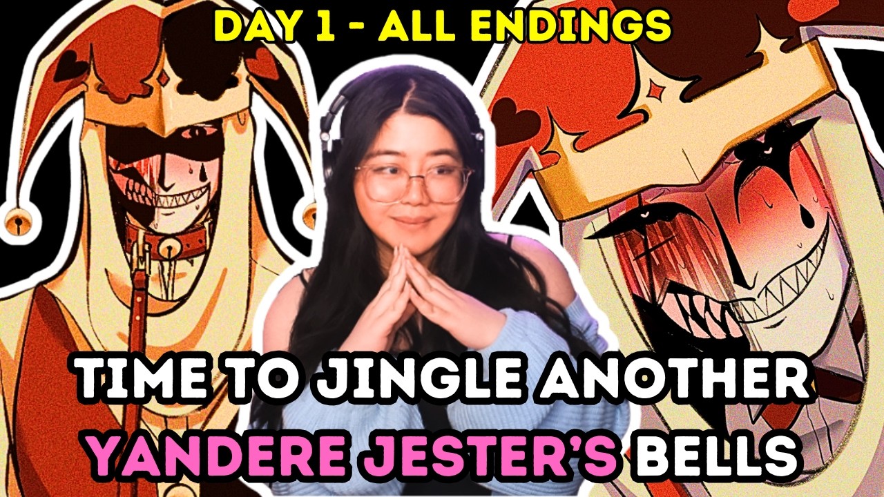 Yandere Jester Puppet Wants Us SOOO BAD | Kingdom of Marionettes DAY 1 - All Endings
