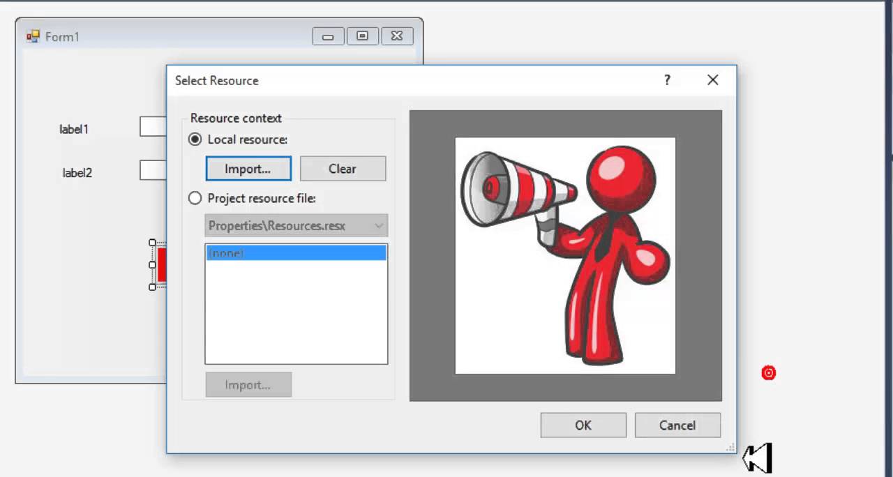 Tutorial C# Windows Form Application #1 Button and TextBox for beginner ...
