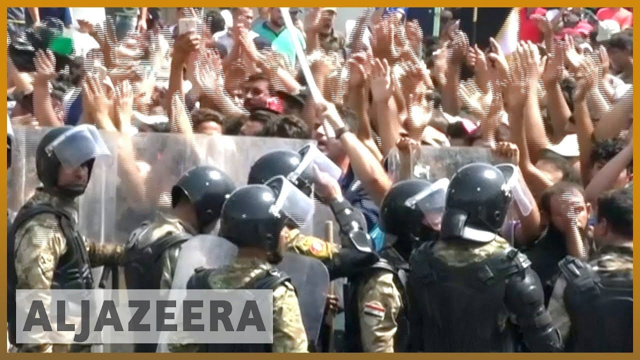 🇮🇶 العراق يعاني من أزمات اقتصادية وطاقية مع اتساع رقعة الاحتجاجات | الجزيرة الإنجليزية
