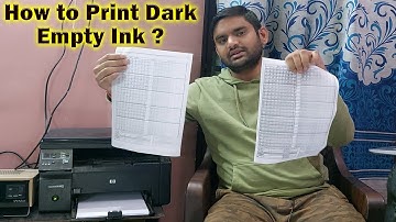 How to Print Dark in HP LaserJet Printer M1136 MPF | Printer Light Print Problem Fix | Laser Printer