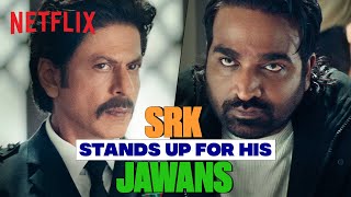 SRK holds Vijay Sethupathi Responsible for his ACTIONS in #Jawan Netflix India