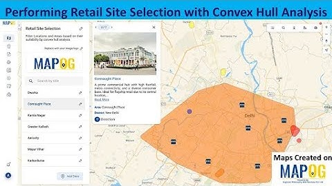 Ultimate Guide to Retail Site Selection with Convex Hull in GIS #mapog #gismapping #retail #convex