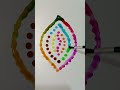 Paint Colour drops mixing Rangoli | #art #artandcraft #comedy #funny #satisfying