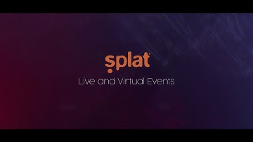 Live and Virtual Events | Showreel | Splat Studio