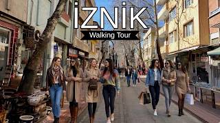 Iznik Bazaar Walking Tour | Hidden Gem in Turkey 🇹🇷 (4K)