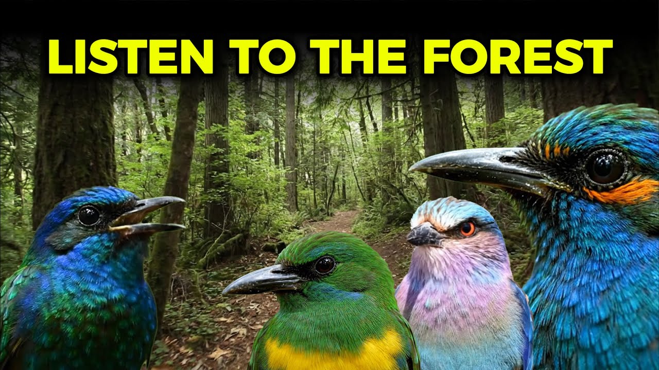 🌿 Listen to the Forest | Real Bird Songs in a Living Rainforest (ASMR)