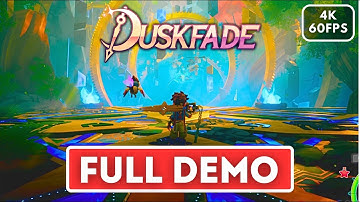 DUSKFADE Gameplay FULL DEMO (4K 60FPS) No Commentary