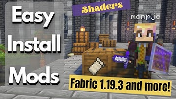 Easy Install Fabric for Minecraft 1.19+ - Including Shaders