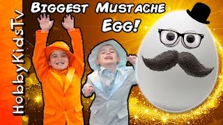 World's Biggest DUMBEST Surprise Egg! Beard Toys + Balloons Dumb and Dumber HobbyKidsTV