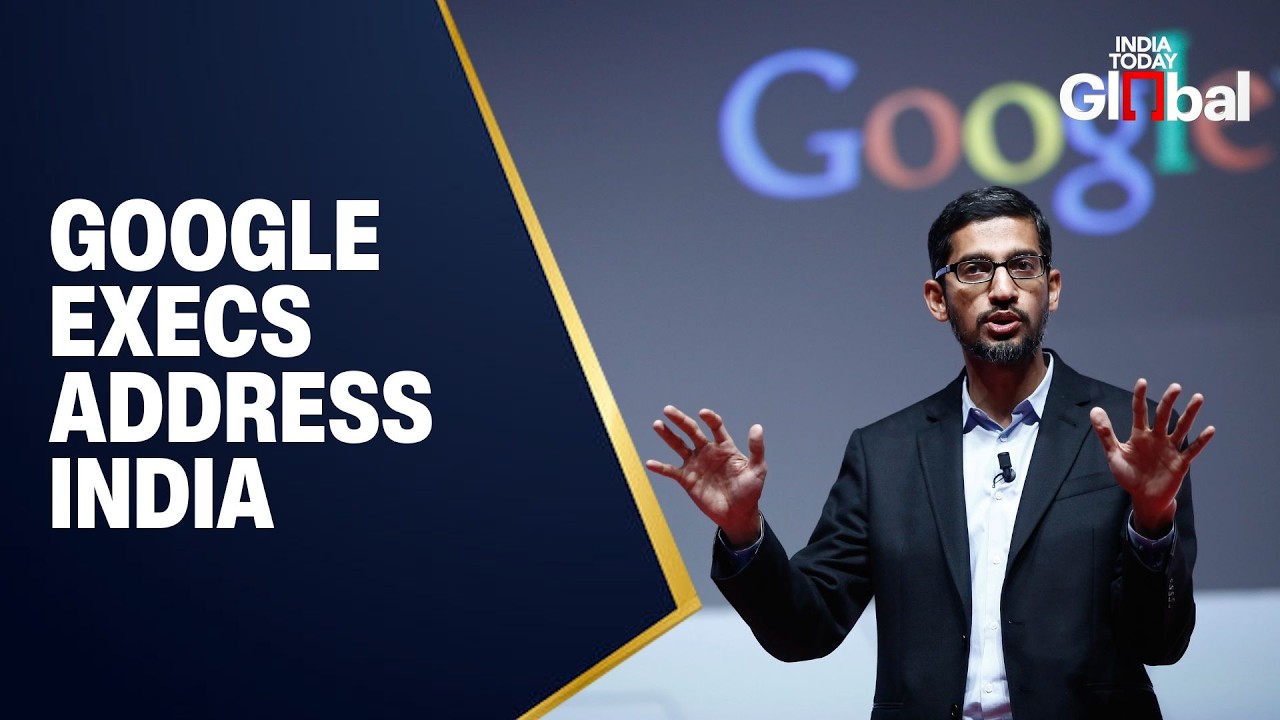 Sundar Pichai, Demis Hassabis & James Manyika Speak Live in India