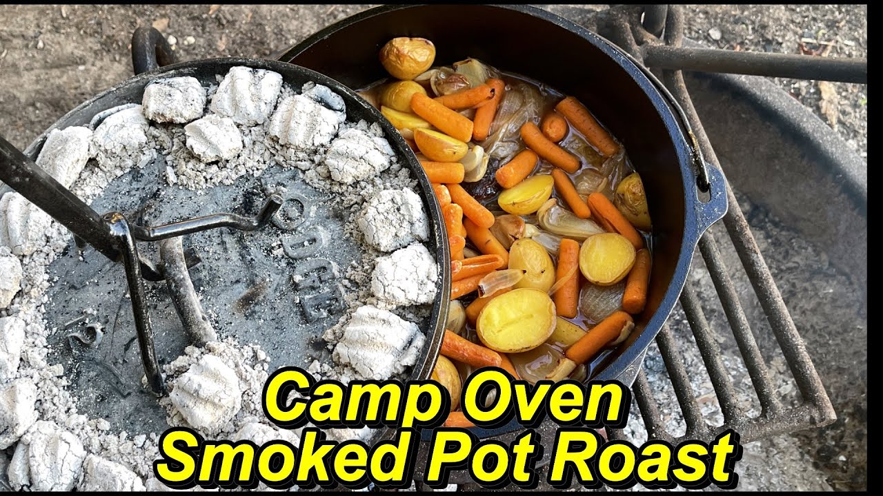 Smoked Camp Dutch Oven Pot Roast 