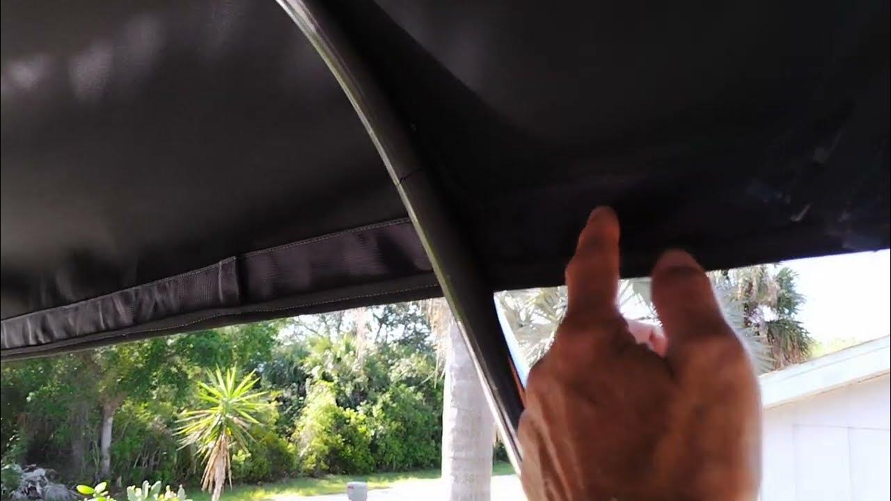 How To Measure For A Bimini Top On Your Boat. YouTube