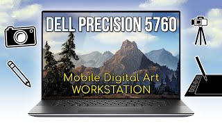 Dell Precision 5760 Review - A POWERFUL Digital Art Laptop