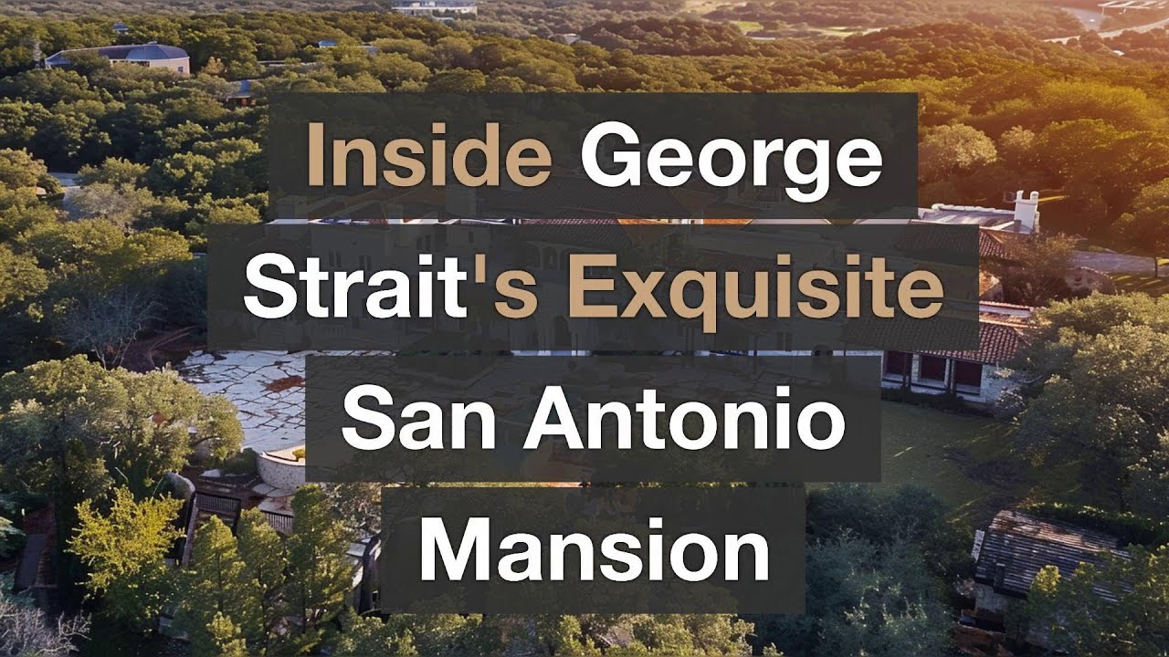 Inside George Strait's Exquisite San Antonio Mansion - YouTube