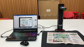 #iScan - Trải nghiệm chức năng scan tài liệu với máy scan Viisan K21