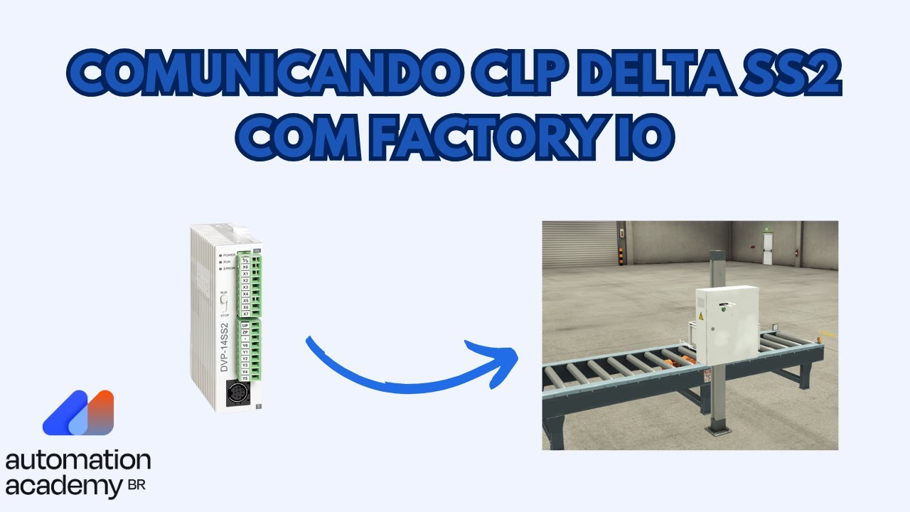 COMO COMUNICAR CLP DELTA E FACTORY IO (SIMULADOR) - YouTube