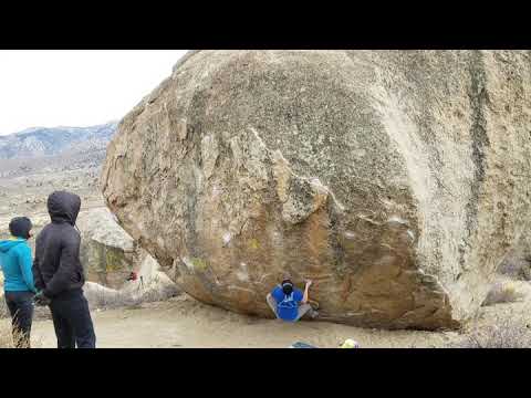 Beta Video for climb Super Cocktail Sauce v10, Bishop