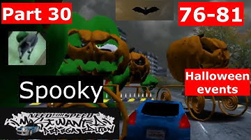 NFS MW Pepega Edition Playthrough part 30 Halloween Special (Challenge Series: 76-81)