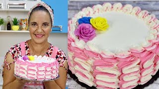 Bolo Cortininha - Como Trabalhar Com Bico 1M - Chef Léo Oliveira