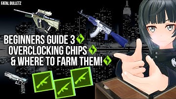 Sword Art Online: Fatal Bullet- Overclocking Chips | how they work | & where to farm them