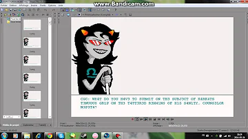 [S] Terezi: Open Memo - talksprite animation (WIP)